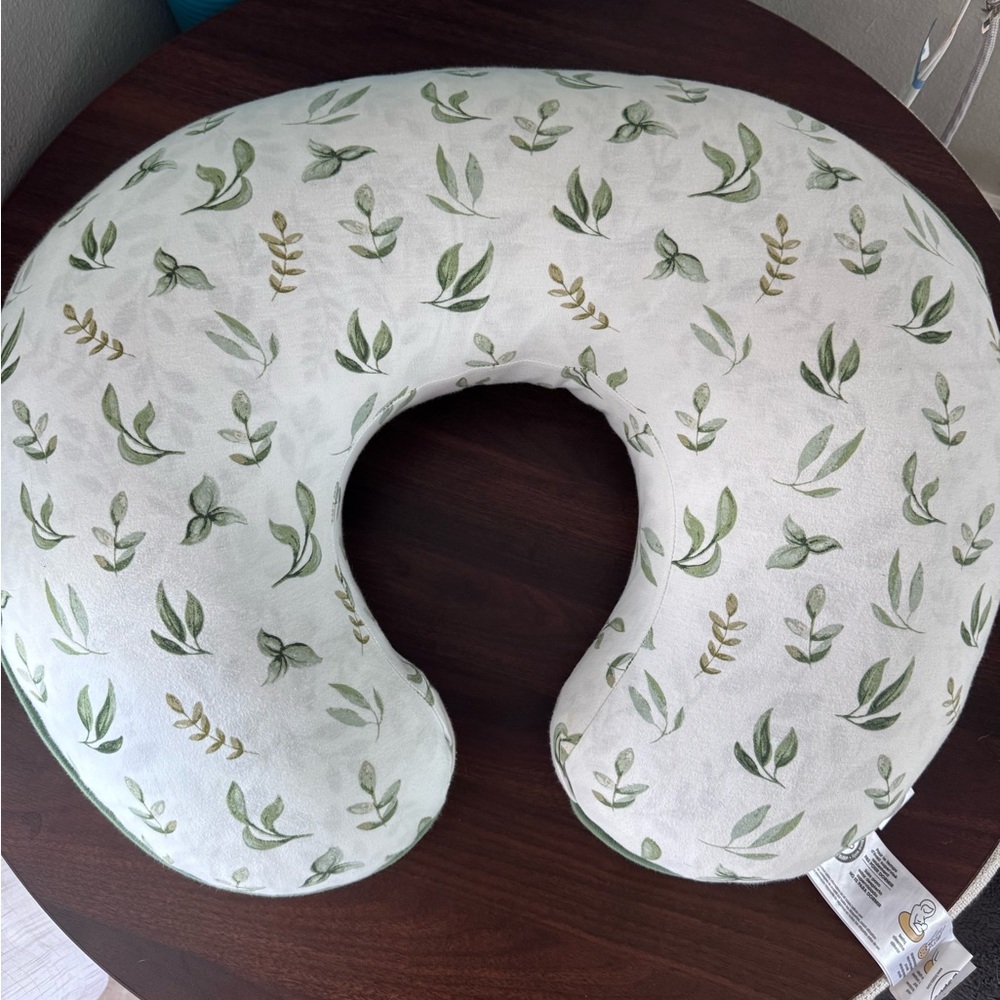 Leaf Print BOPPY Nursing Pillow